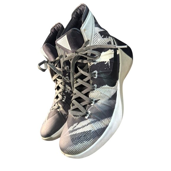 Nike Hyperdunk 2015 High-Top Basketball Shoes Black/White Size‎ 10.5 - Picture 1 of 10